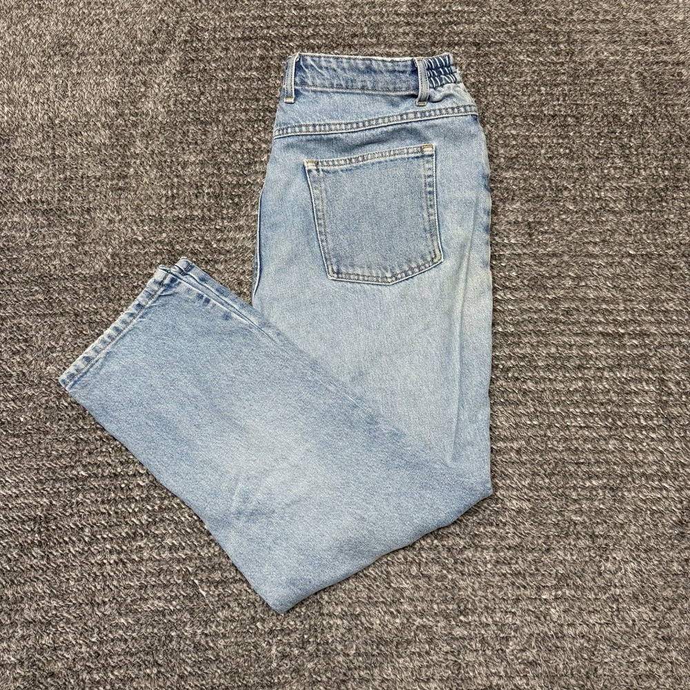 LL Bean Jeans Womens 18 PET Blue Original Fit Relaxed Regular 100% Cotton
